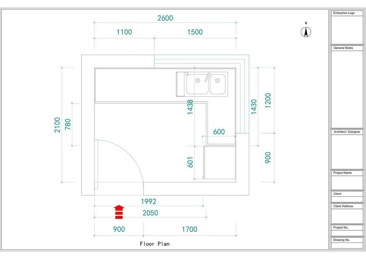 Architectural floor plan with room dimensions, furniture layout, and measurements in meters